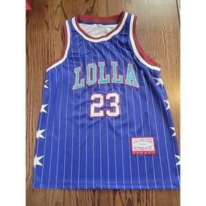 Lollapalooza Chicago Shirt Jersey Basketball 2019 Mens Size Large